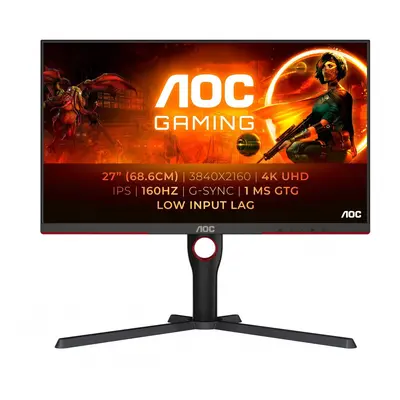 AOC G3 U27G3X/BK Monitor PC 68,6 cm (27") 3840 x 2160 Pixel U27G3X/BK