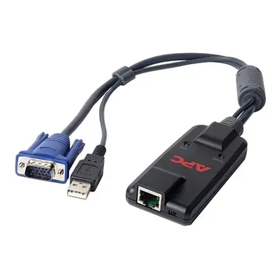 APC KVM-USB cavo per tastiera, video e mouse Nero KVM-USB