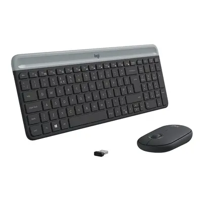 Logitech MK470 tastiera Mouse incluso RF Wireless QWERTY US 920-009204