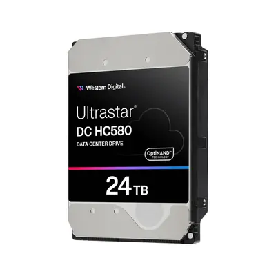 WD Ultrastar DC HC580 24TB 3.5 HDD SATA 512E SE 7200RPM 0F62796