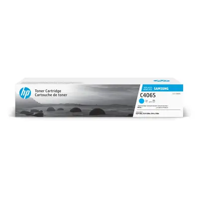 HP Cartuccia toner ciano CLT-C406S - 1000 pagine - Ciano - 1 pz ST984A