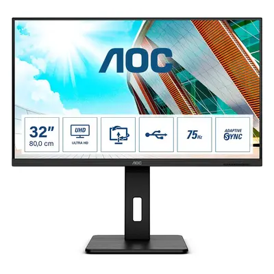 AOC P2 U32P2 Monitor PC 80 cm (31.5") 3840 x 2160 Pixel 4K Ultra U32P2