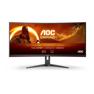 AOC G2 CU34G2XE/BK LED display 86,4 cm (34") 3440 x 1440 CU34G2XE/BK