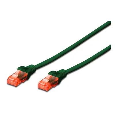 Digitus CAT6 U/UTP 10m cavo di rete Verde U/UTP (UTP) DK-1612-100/G