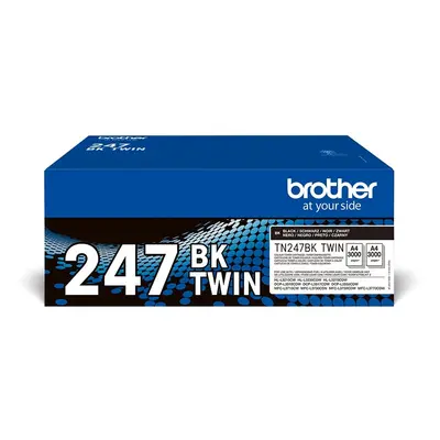 Brother TN-247BKTWIN cartuccia toner 2 pz Originale Nero TN247BKTWIN