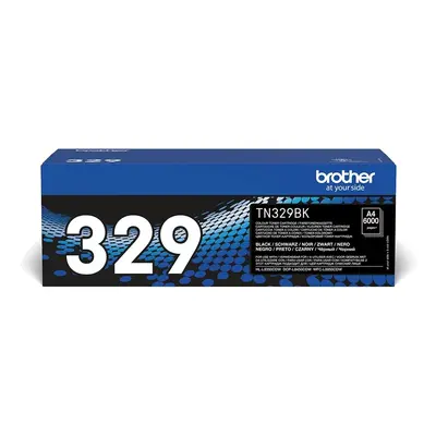 Brother TN-329BK cartuccia toner 1 pz Originale Nero TN329BK