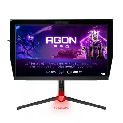 AOC AG274QXM Monitor PC 68,6 cm (27") 2560 x 1440 Pixel Quad AG274QXM