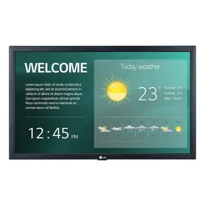 LG 22SM3G-B visualizzatore di messaggi Pannello piatto per 22SM3G