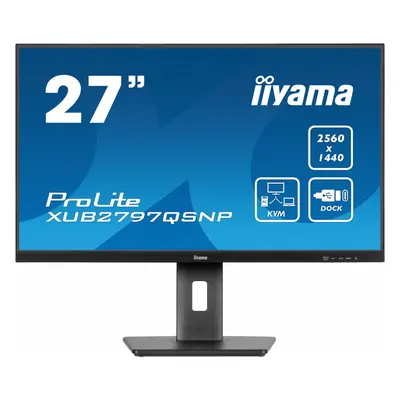 iiyama ProLite XUB2797QSNP-B1 Monitor PC 68,6 cm (27") XUB2797QSNP-B1