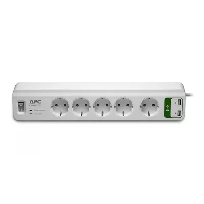 APC PM5U-GR protezione da sovraccarico Bianco 6 presa(e) AC PM5U-GR