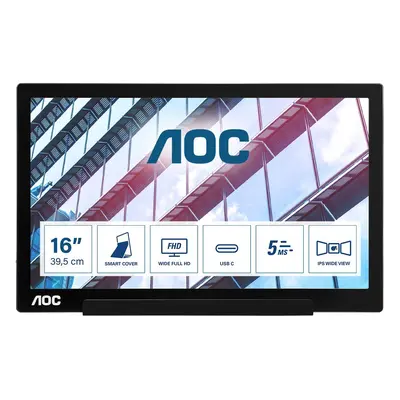 AOC 01 Series I1601P Monitor PC 39,6 cm (15.6") 1920 x 1080 I1601P