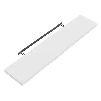 Mensola da parete 50cm bianco con supporto