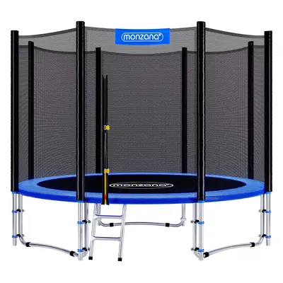 Trampolino elastico Ø183 cm con rete di sicurezza