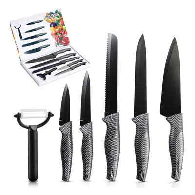 Coltelli da Cucina set 7 pz. acciaio inossidabile