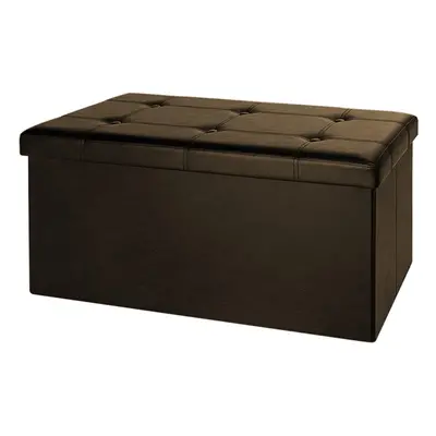 Pouf seduta marrone 80x40x40cm