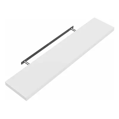 Mensola da parete 90cm bianco con supporto