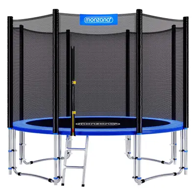 Trampolino elastico Ø366cm con rete di sicurezza