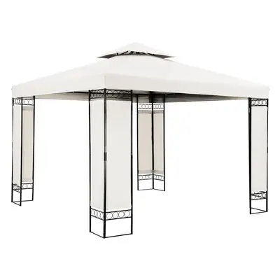 Gazebo Lorca crema 3x3m