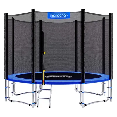 Trampolino elastico Ø305 cm con rete di sicurezza