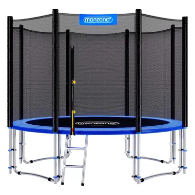 Trampolino elastico Ø427 cm con rete di sicurezza