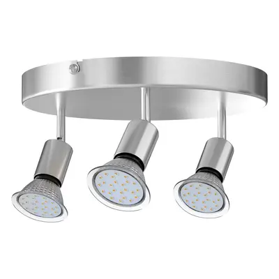 Plafoniera Amaryllis 3 luci LED rotondo 3W 190x105mm