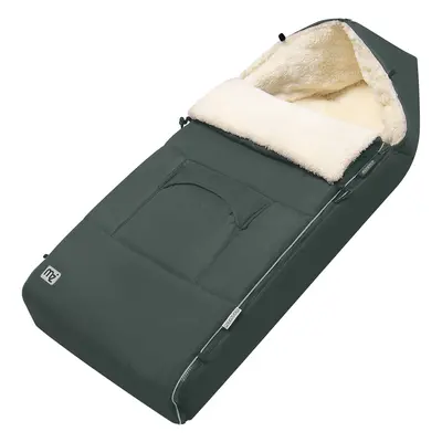 Sacco térmico carrozzina seggiolino auto grigio-verde 90cm