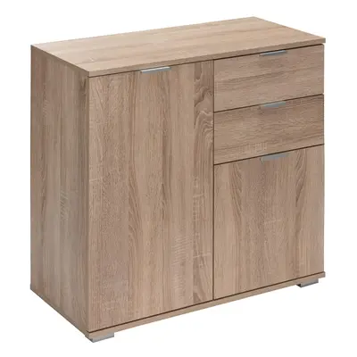 Credenza Alba bianca con 2 ante e cassetti tipo DB121