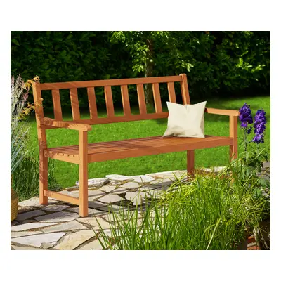 Panca da giardino Kensington legno acacia 120x90x50-58cm