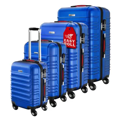 Valigie rigide Baseline set 4 pz blu 34L/55L/84L/120L