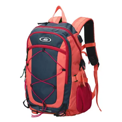 Zaino trekking impermeabile rosso 25l