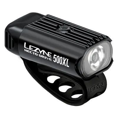 Luce da Ciclismo Hecto Drive 500XL - 500 Lumen, 8 Modalità (3 Fisse, 2 Flash) - Nero Lucido, Imp