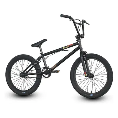 Bicicletta BMX SIBMX FS-1 Draak Nero Opaco con Sistema Rotore Odyssey G3 e Picchetti