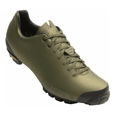 Scarpe Empire VR90 Verde Anodizzato Taglia 45 per Gravel, XC e Off Road con Suola in Carbonio e 