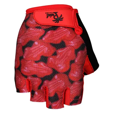 Guanti Red Frog Taglia L con Palmi sui Pedali, Imbottitura in Gel e Design Leggero