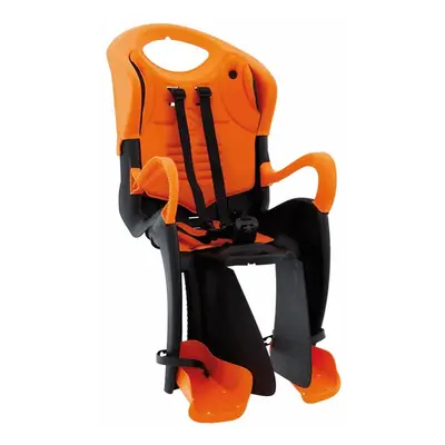 Seggiolino Posteriore per Bicicletta Tiger Bellelli, Portapacchi 22kg, Nero/Arancio