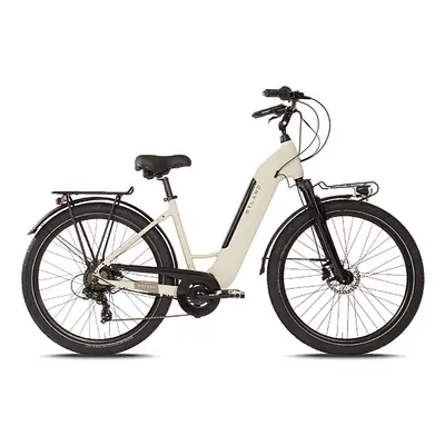 Bicicletta Elettrica Unisex MYLAND Handy 26 E-City Grigio XS, 7V Shimano, Batteria Integrata