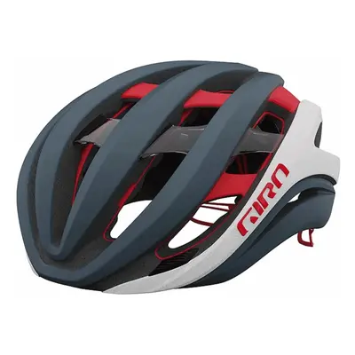 Casco Aether Spherical Grigio/Bianco/Rosso, Taglia 51-55 cm, Protezione Avanzata e Design Aerodi