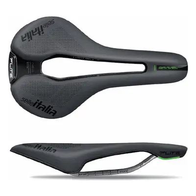 Sella Flite Boost Gravel Nero Superflow 135x250mm - Fibra Tek, Binari T I 316, 228gr - Selle Ita