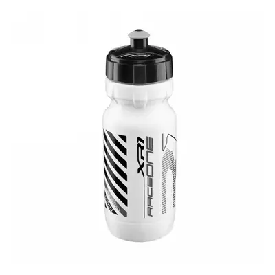 Borraccia XR1 600ml Bianco/Nero con Tappo RaceOne per Sport e Avventura