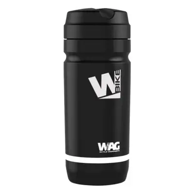 Borraccia Portatutto 750ml Nera con Logo Bianco in Plastica con Tappo a Vite