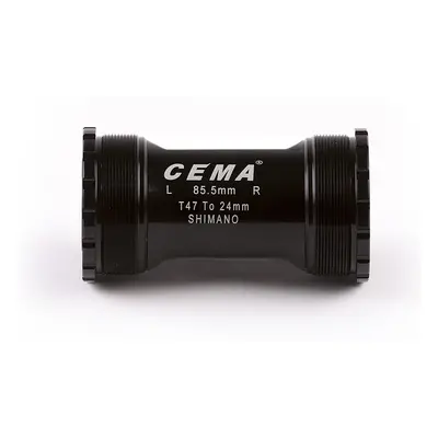 Movimento Centrale T47 Trek per Shimano in Acciaio Inossidabile Nero - Compatibile con SRAM e FS