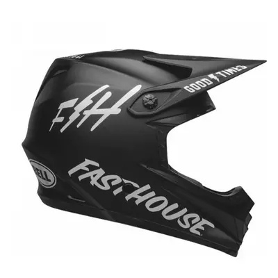 Casco Integrale Full-9 Fusion MIPS Bianco/Nero - Taglia 59/61 cm, Protezione Avanzata per Riders