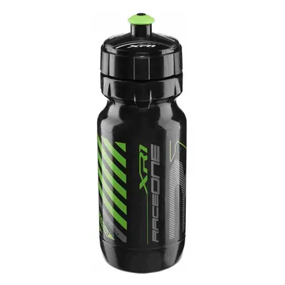 Borraccia XR1 600ml Nero/Verde con Tappo RaceOne per Sport e Avventura