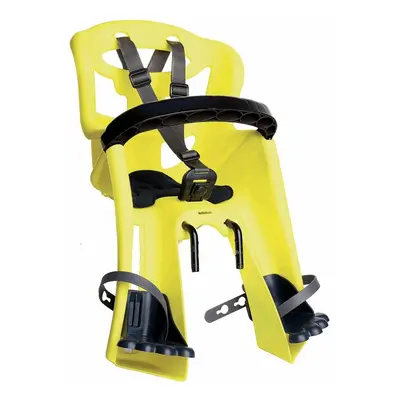 Seggiolino Anteriore per Bicicletta TATOO Handlefix con Maniglione Giallo Reflex, 15 kg - BELLEL