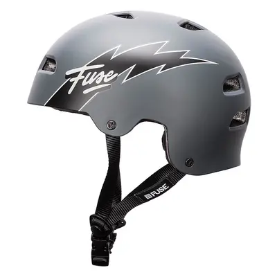 Casco Fuse Alpha Grigio Taglia S-M con Guscio in ABS e Schiuma EPS