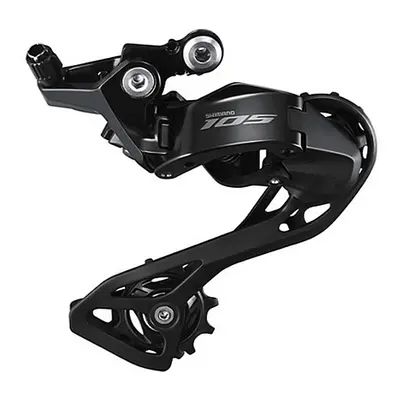 Cambio SHIMANO 105 R7100 12V Nero - Gabbia Media, Design SHADOW RD per Ciclismo su Strada