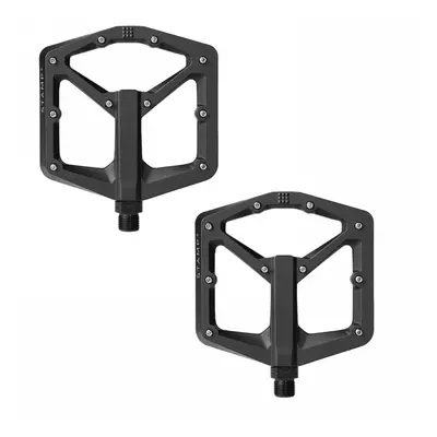 Pedali Flat Crankbrothers Stamp 3 Large Nero Offroad con 10 Pin Regolabili