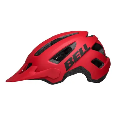 Casco Mountain Bike Nomad 2 Rosso Opaco con Sistema Ergo Fit, Taglia 50-57 cm