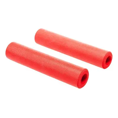 Manopole Voxom GR2 130mm Rosse in Silicone per Bicicletta - Comfort e Assorbimento Urti