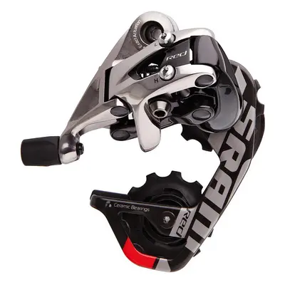 Deragliatore Posteriore SRAM RED Rosso Aero Glide, Gabbia Corta, 10 Velocità, Max 28T